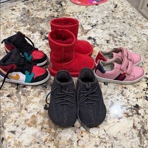 Toddler Nike, Uggs, Yeezys and Gucci  Shoes